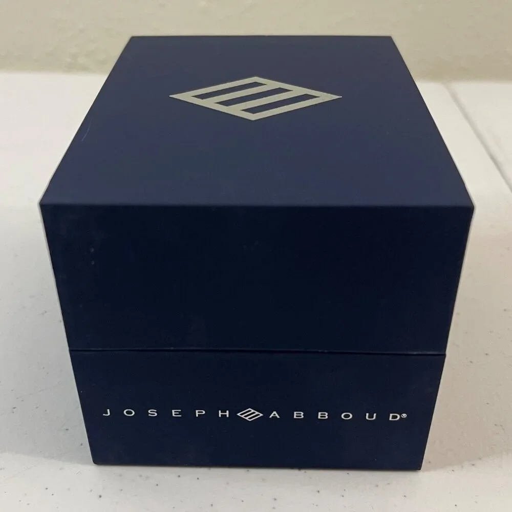 Joseph Abboud Silver-Tone White Dial Mens Watch In Original Box, New - Picture 3 of 13